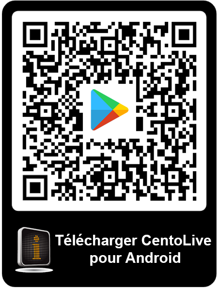 Télécharger CentoLive pour Android QR code