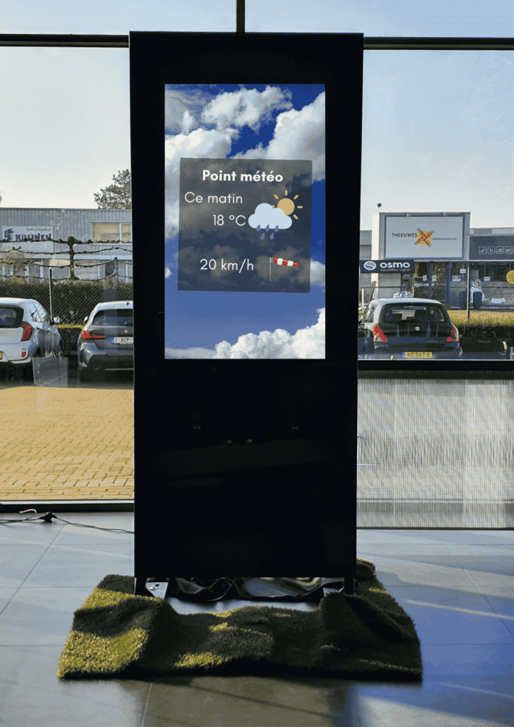 totem LED intérieur